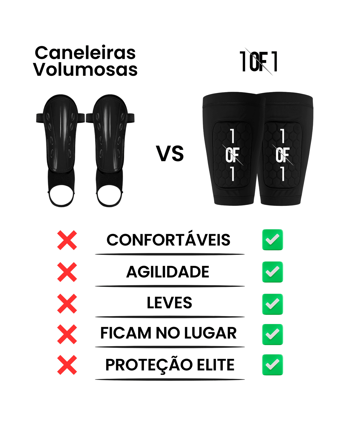 Espinilleras integradas para niños