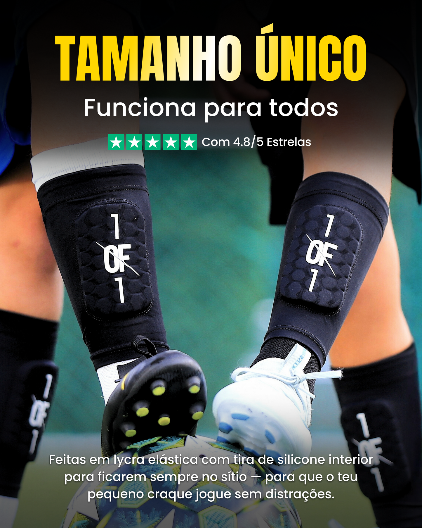 Espinilleras integradas para niños