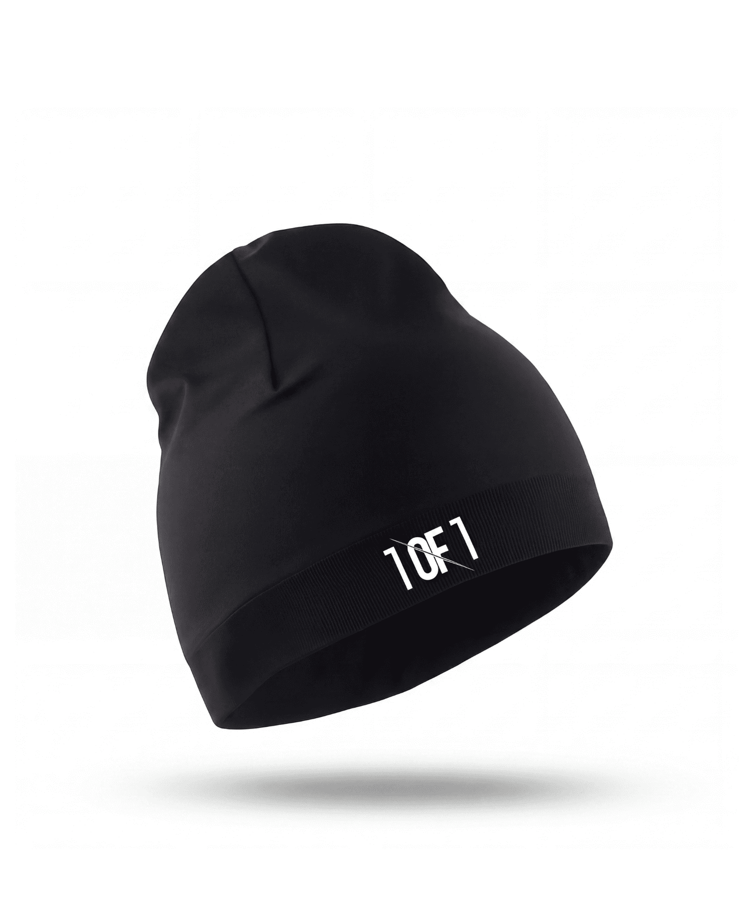 1OF1 football thermal beanie lifestyle shot — worn during training