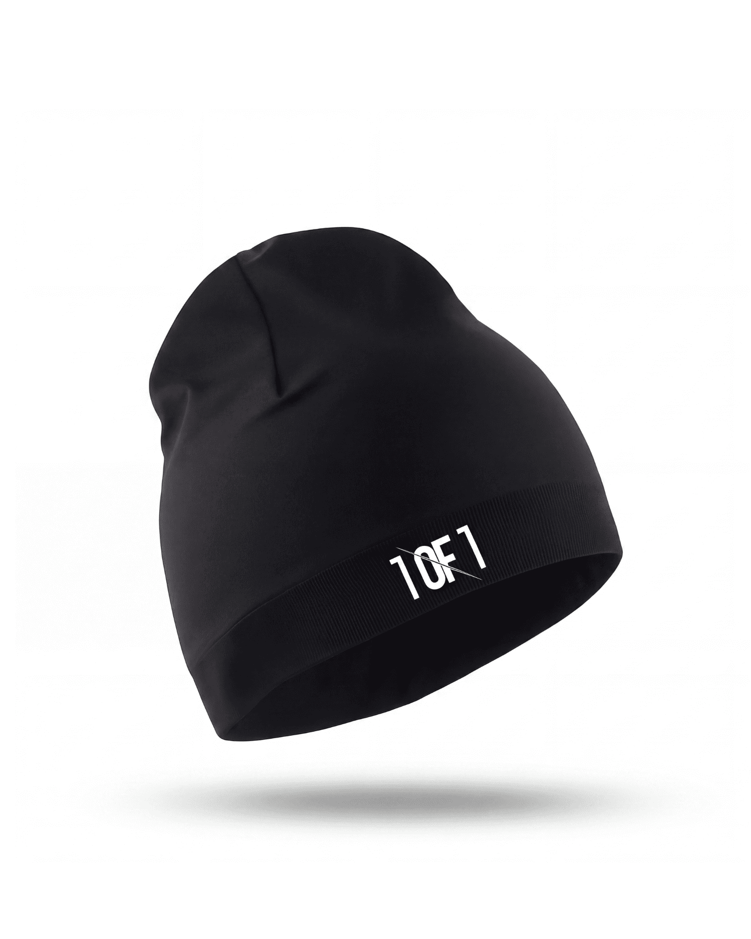 1OF1 football thermal beanie lifestyle shot — worn during training