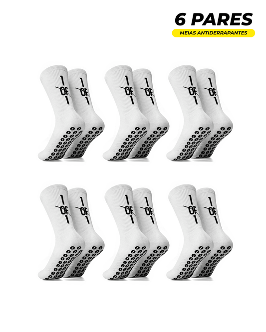Pack 6 Pares Meias Pro Grip
