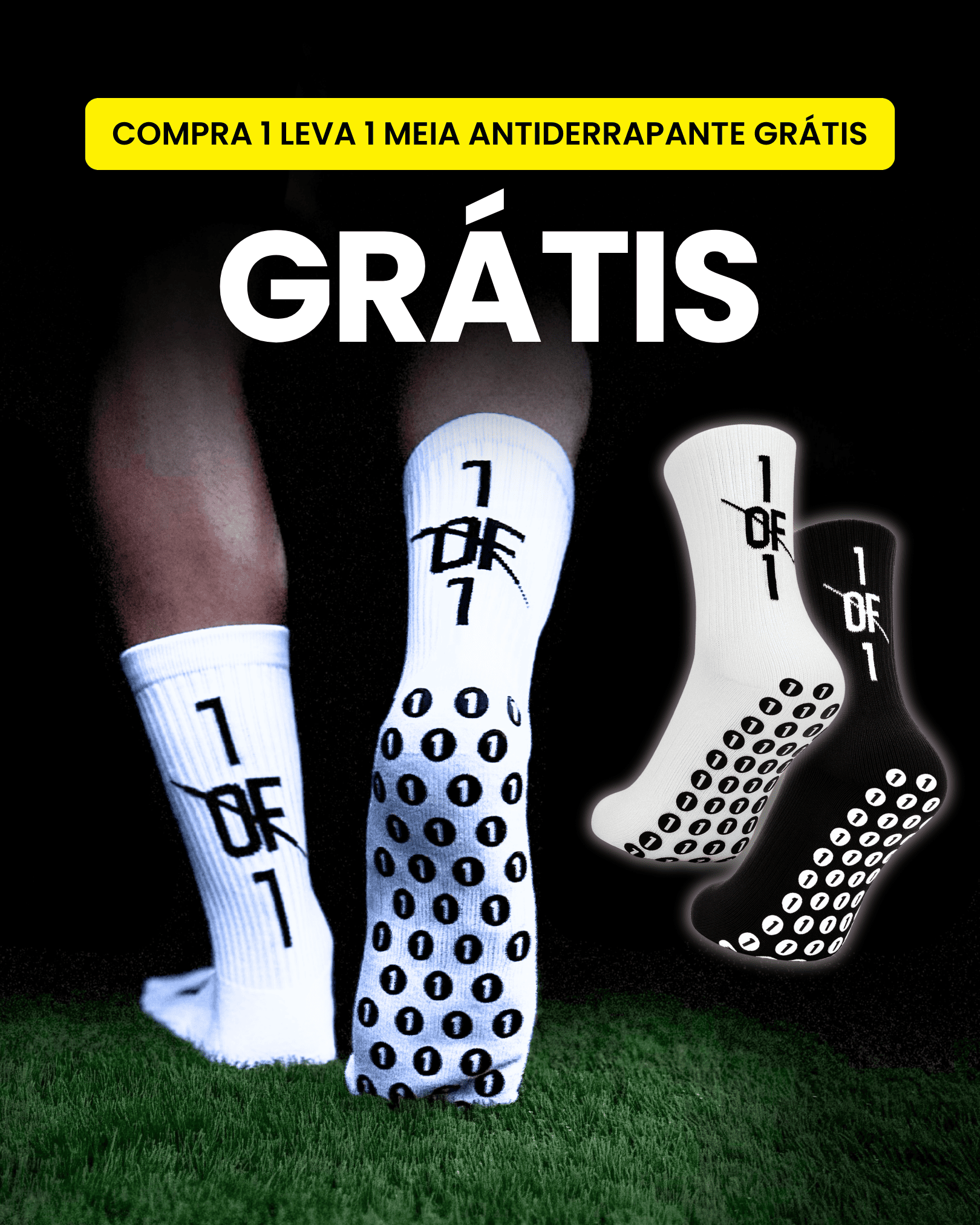 1OF1 shin pad sleeve rear view on leg — compression fit