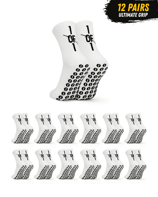 Embalagem de 12 pares de meias Pro Grip