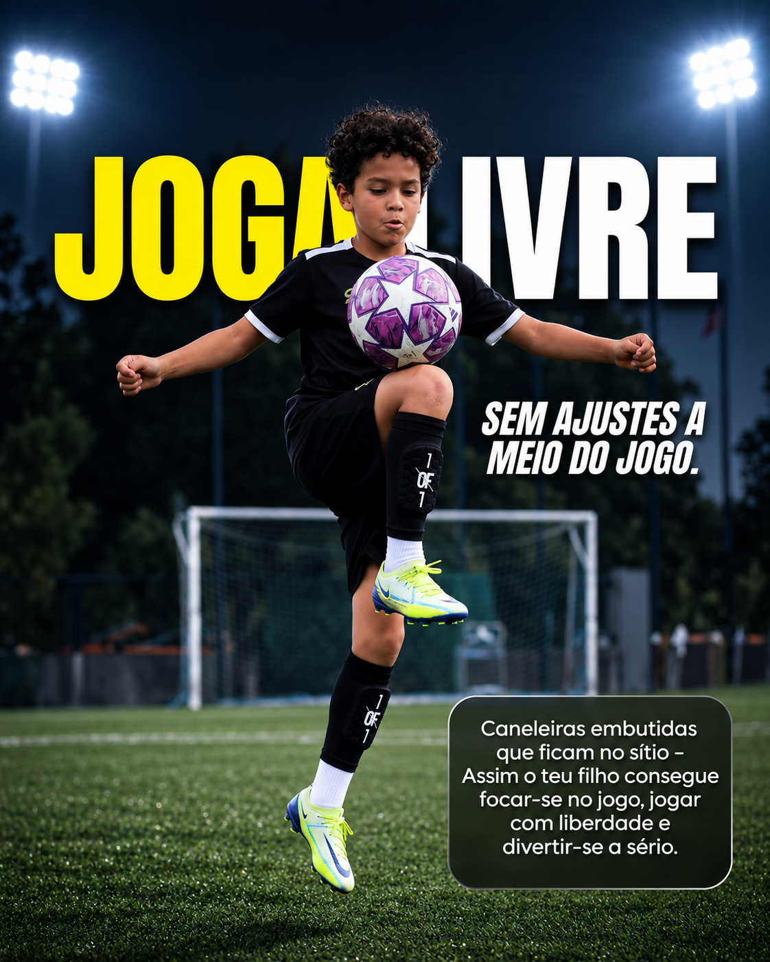 Caneleiras Embutidas - Criança