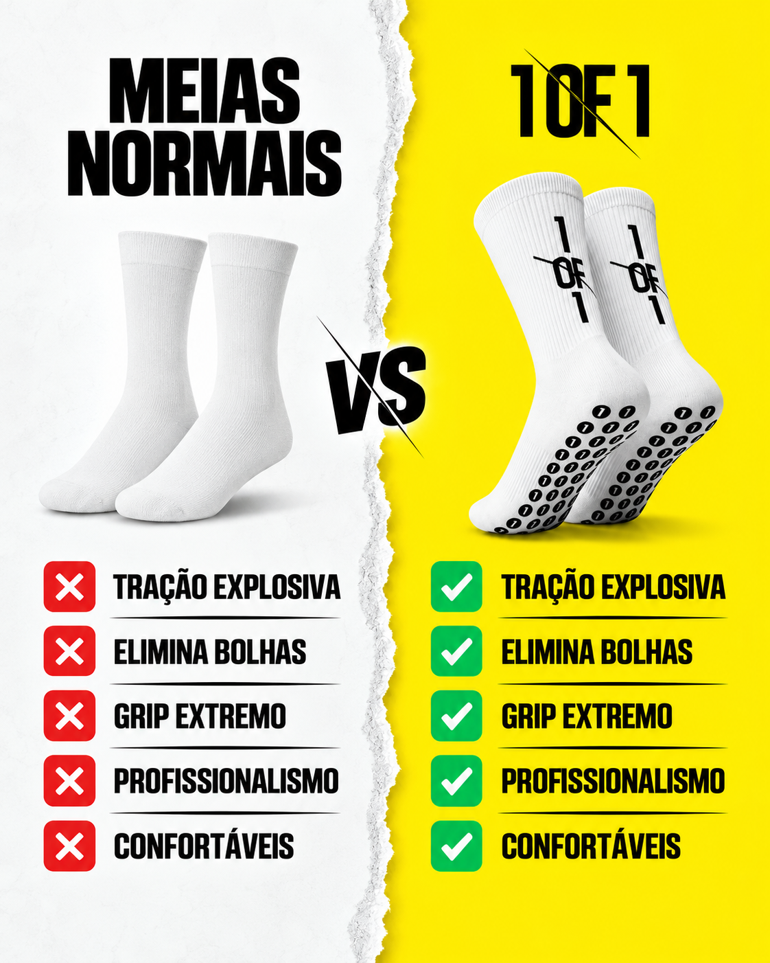 Meias Antiderrapantes